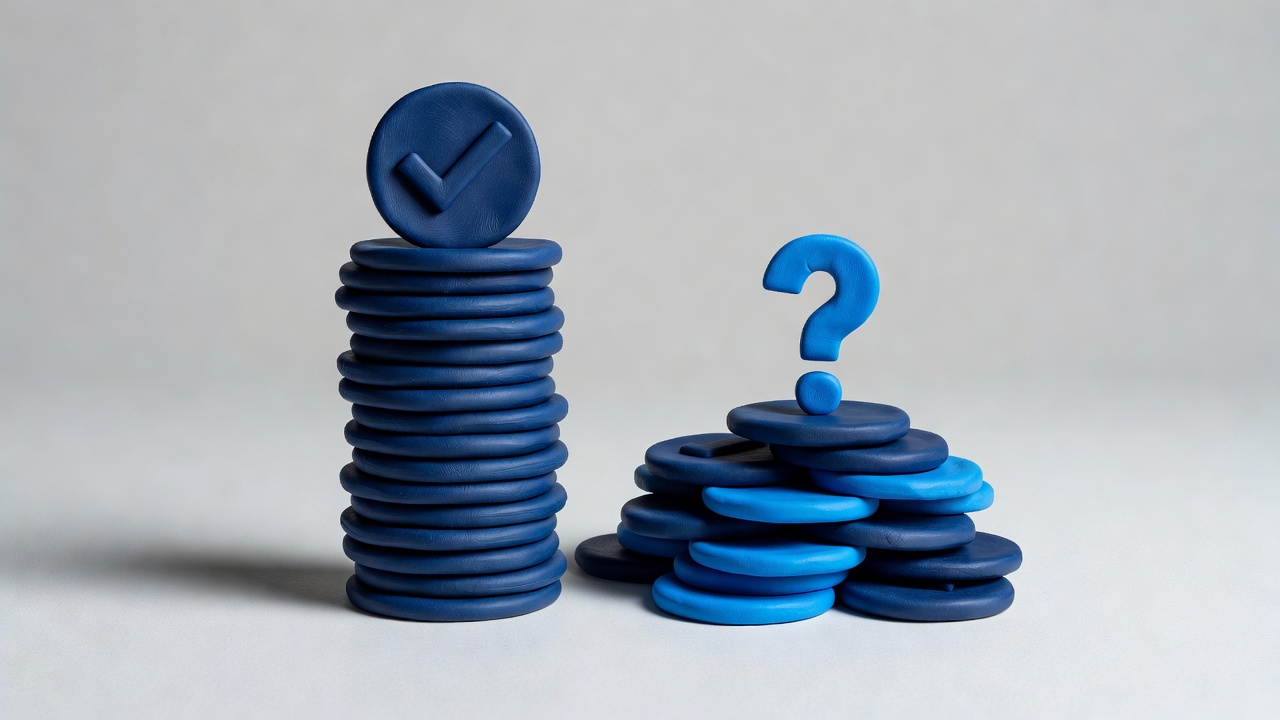Consensus clay stack versus a smaller contrarian stack