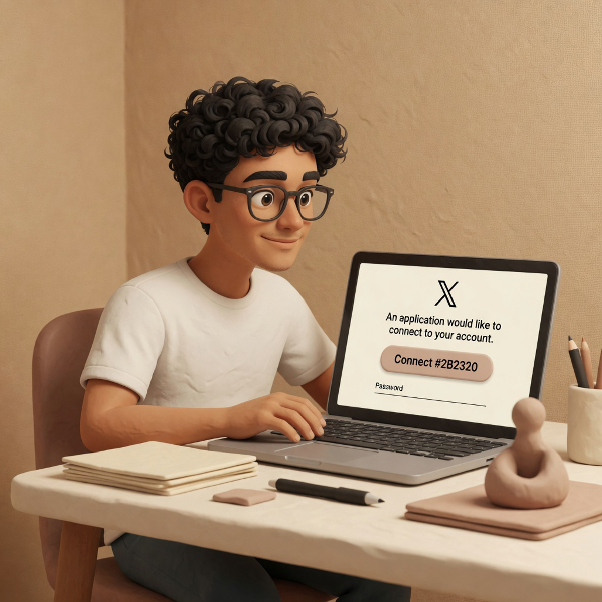@shownotover connecting X through an official permission screen, password field nowhere in sight